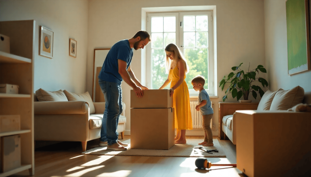 furniture disassembly and packing