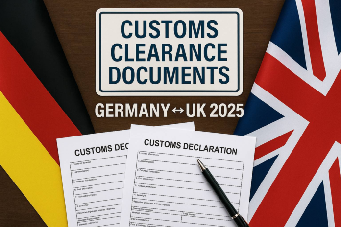 customs clearance documents